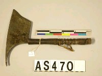 藏品(獵首鐵斧)的圖片